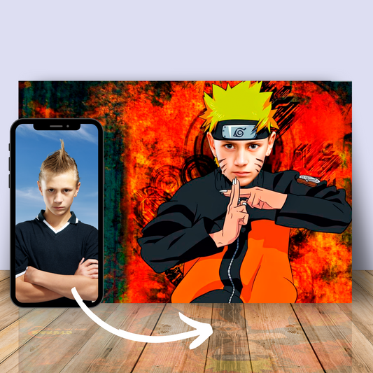 Der Ninja (inspiriert vom Manga Naruto)