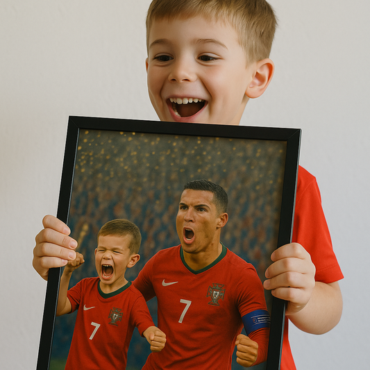 Le Footballer avec Cristiano Ronaldo